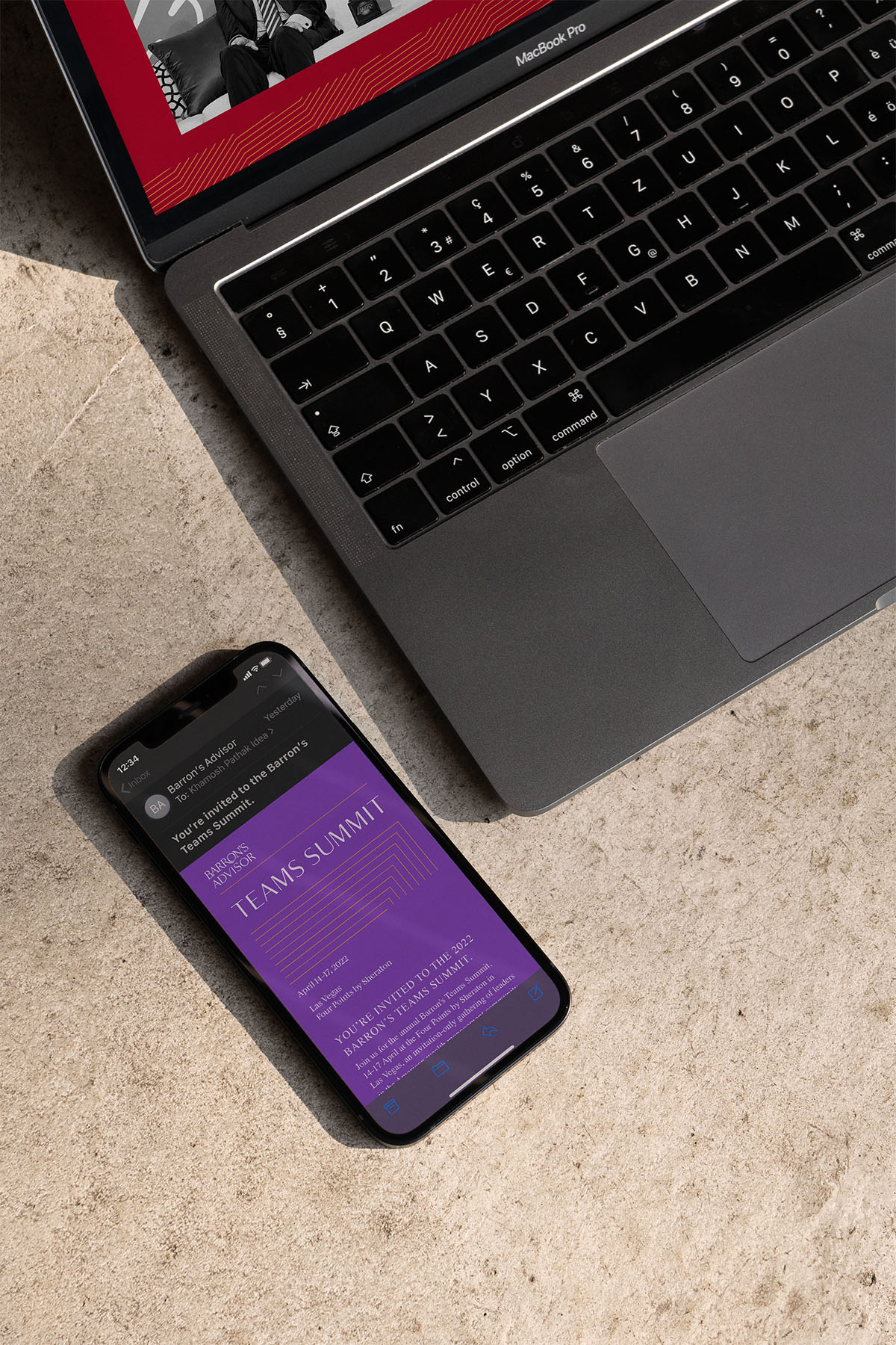 Barron’s Advisor Summits brand identities