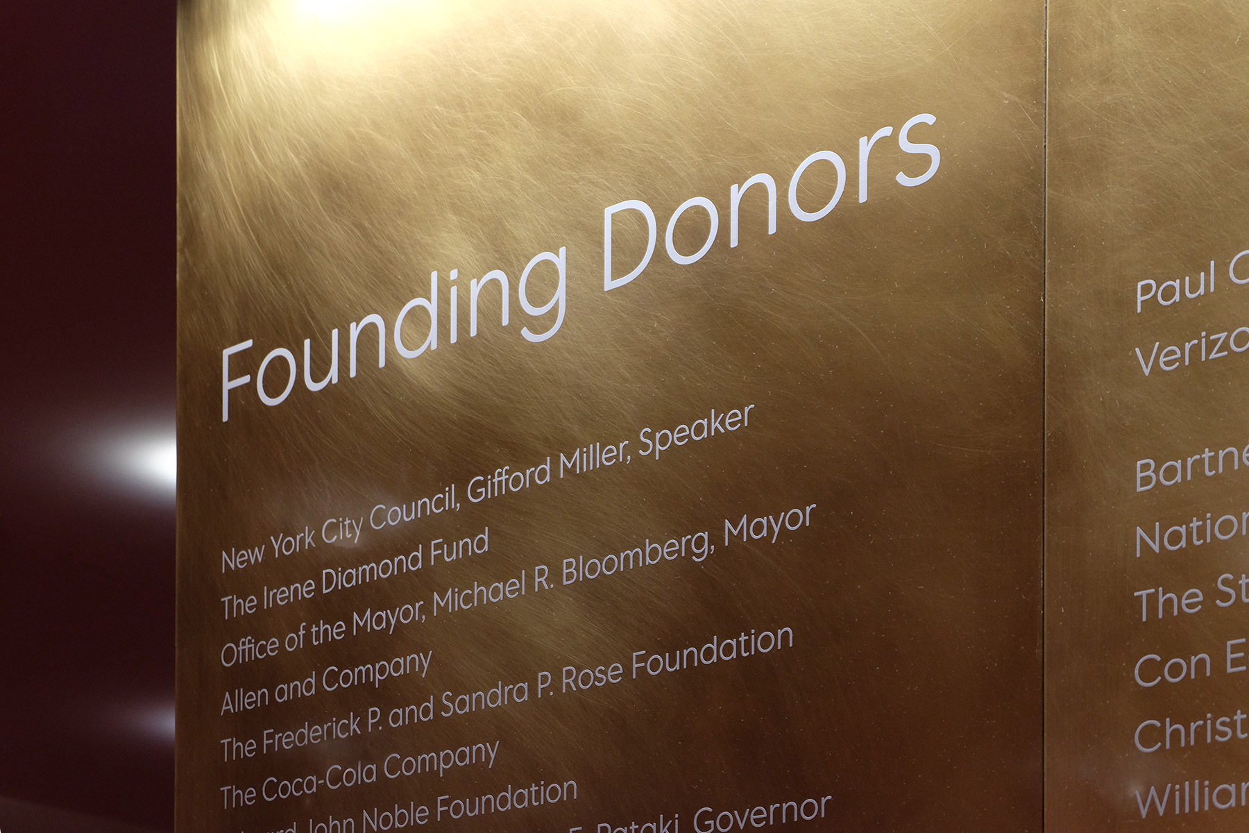 Jazz at Lincoln Center signage