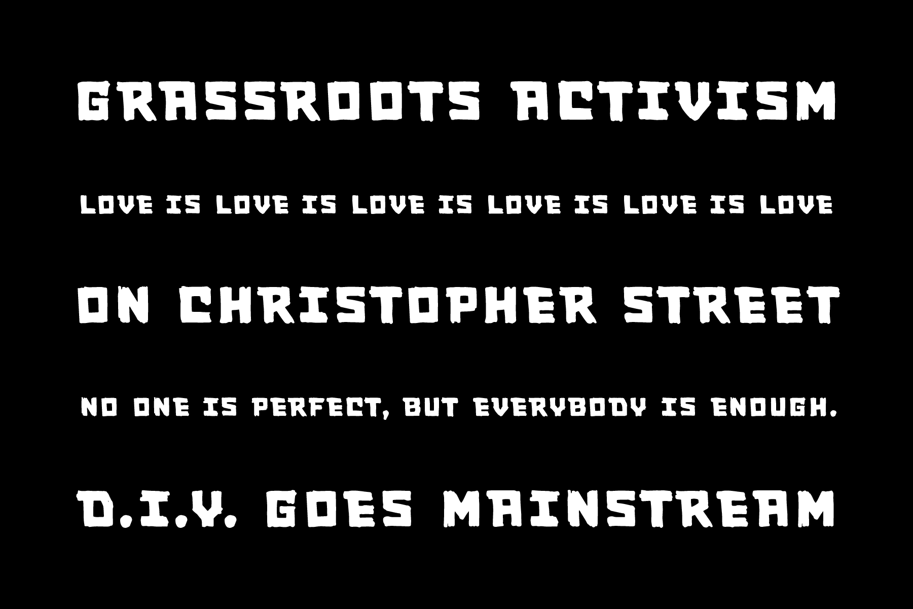 Typefaces