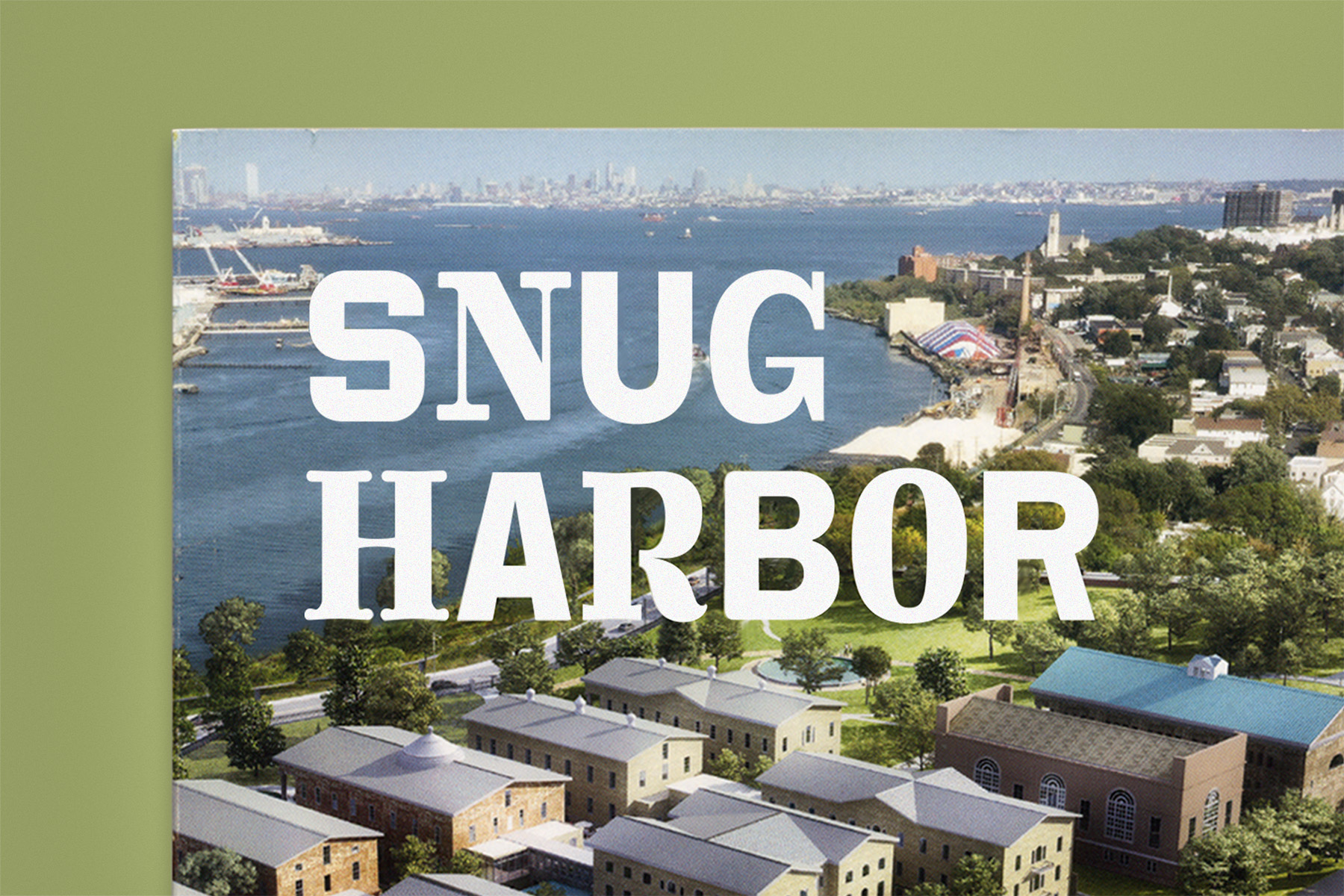 Snug Harbor master plan logotype